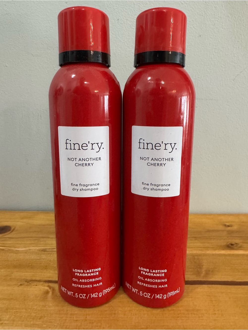 Fine'ry Not Another Cherry Dry Shampoo Set